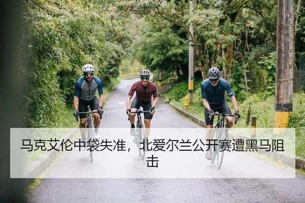 马克艾伦中袋失准，北爱尔兰公开赛遭黑马阻击